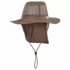 Next Adventure Mesh Sun Hat W/ Neck Flap - Na Logo