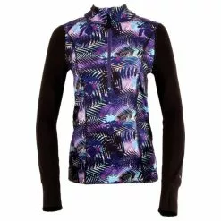 Bula Printed 1/4 Zip Base Layer - Women's