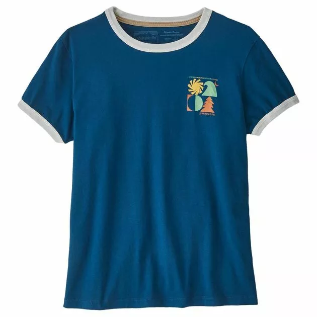 Patagonia Spirited Seasons Organic Ringer Tee - Women's
